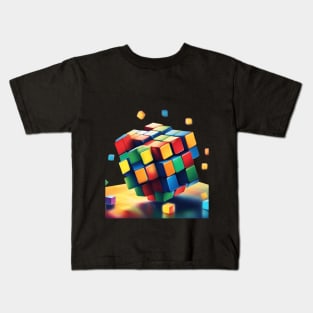 rubiks cube Kids T-Shirt